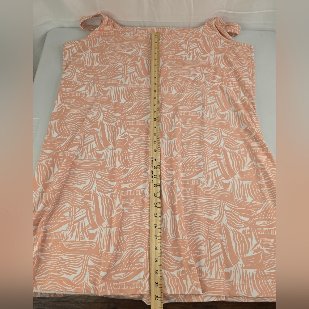 Columbia Sportswear Women's PFG Fishing Dress Size 3X Peach White AE-0972 - Picture 7 of 10